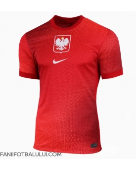 Polonia Tricou Fotbal Replică European 2024 Barbati Deplasare
